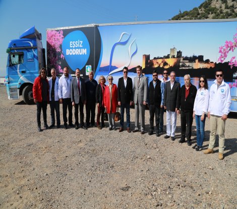 Bodrum Tanıtım Tırı yola çıktı