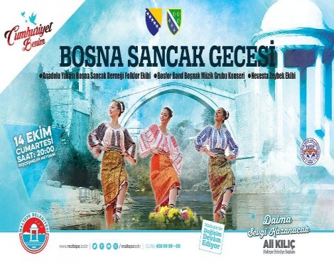 Bosna Sancak rüzgarı Maltepe'de esecek