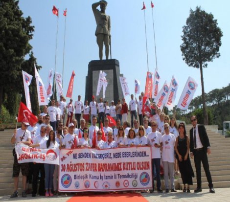 Büyük Zafer'in 95. yılında Birleşik Kamu İş, Belkahve'de