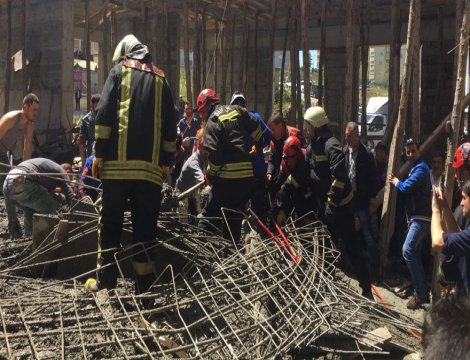 Cami inşaatında göçük: 4 kişi öldü