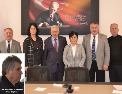 CHP Kırklareli İl Başkanı Ünal Başkur istifaya çağrıldı