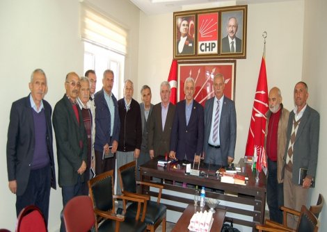 CHP'li Özdiş'ten, CHP ilçe teşkilatlarına teşekkür ziyareti