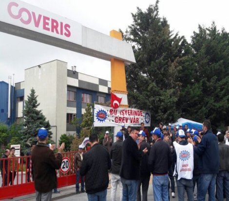 COVERIS işleri greve başladı