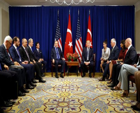 Cumhurbaşkanı Erdoğan ve ABD Başkanı Trump'ın görüşmesi sona erdi