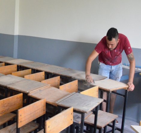 Dikili’de eğitime destek seferberliği kesintisiz sürüyor