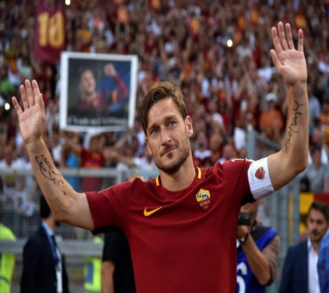 Efsane kaptan Totti'den Roma'ya duygusal veda