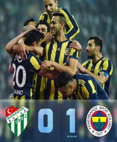Fenerbahçe, Bursaspor'u 1-0 yendi