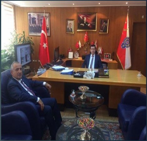 Haydar Akar'dan Vali ve İl Emniyet Müdürü'ne ziyaret Haydar Akar'dan Vali ve İl Emniyet Müdürü'ne ziyaret