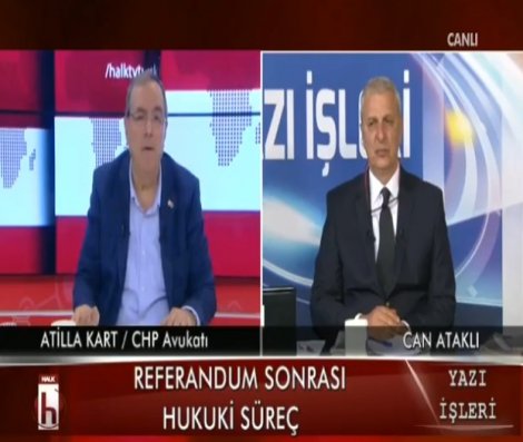 '‘Hayır’ oyları yüzde 60’a yakın olduğu için mühürsüz zarflar kullanılmıştır'