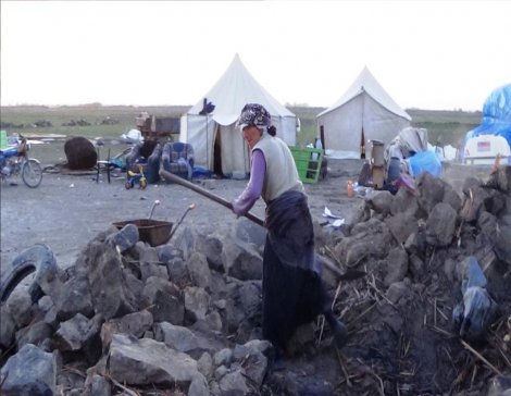 Iğdır'da Suveren Köyü'ne bağlı Kıjik Mezrası'nda tüm köylü evsiz kaldı