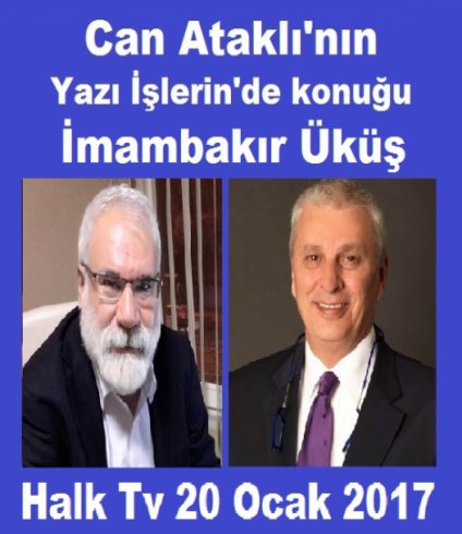 İmambakır Üküş, Halk Tv'de Can Ataklı'nın konuğu oluyor