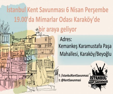İstanbul Kent Savunması, Karaköy'de bir araya geliyor