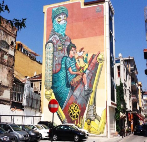 Kadıköy sokakları renkleniyor