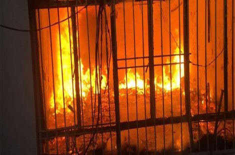 Kerkük’te Türkmen bürosu yakıldı