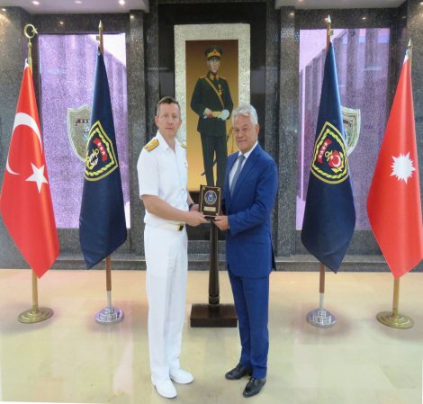 Marmaris Belediye Başkanı Acar'dan komutanlara 'hayırlı olsun' ziyareti