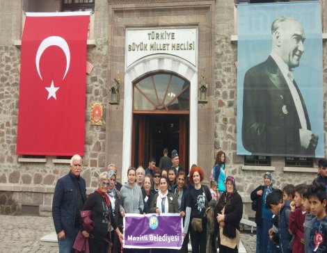 Mezitliler Anıtkabir’e gitti