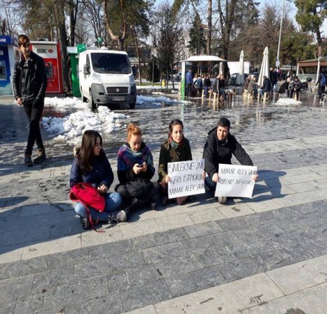 Mimar Alev Şahin direnişe başladı