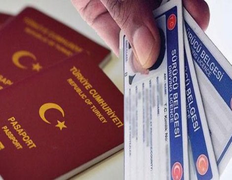Pasaport ve ehliyette yeni düzenleme