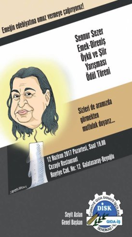 Sennur Sezer Emek-Direniş Öykü ve Şiir Ödülleri sahiplerini buluyor