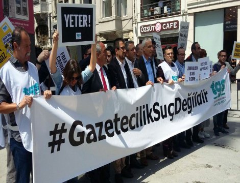 TGS: 159 meslektaşımız Dünya Basın Özgürlüğü Günü'nde özgür değil