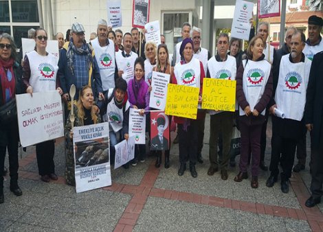 Tüm Emekli Sen'den 2018 bütçesine tepki Tüm Emekli Sen'den 2018 bütçesine tepki