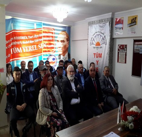 Tüm Yerel-Sen Adana Şubesi 2. Olağan Genel Kurulu'nu gerçekleştirdi Tüm Yerel-Sen Adana Şubesi 2. Olağan Genel Kurulu'nu gerçekleştirdi