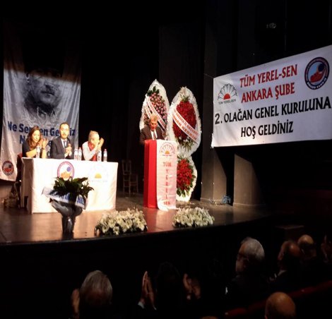 Tüm Yerel-Sen Ankara Şubesi 2. Olağan Genel Kurulu'nu gerçekleştirdi Tüm Yerel-Sen Ankara Şubesi 2. Olağan Genel Kurulu'nu gerçekleştirdi