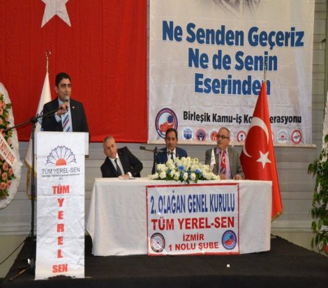 Tüm Yerel-Sen İzmir 1 Nolu Şubesi 2. Olağan Genel Kurulu'nu gerçekleştirdi Tüm Yerel-Sen İzmir 1 Nolu Şubesi 2. Olağan Genel Kurulu'nu gerçekleştirdi