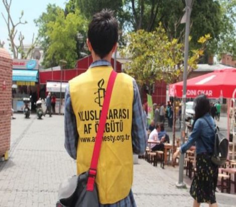 Uluslararası Af Örgütü'nün taşeron çalışanları iş bıraktı