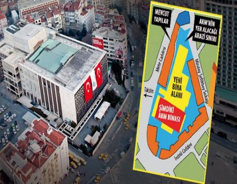 Yeni AKM'nin planı belli oldu