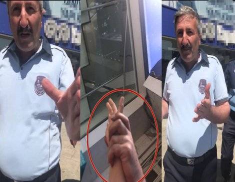 Zabıtalardan gazeteciye çirkin saldırı!