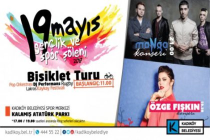 19 Mayıs Kadıköy'de coşkuyla kutlanacak