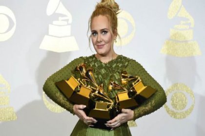 59. Grammy Ödülleri'ne  Adele damga vurdu