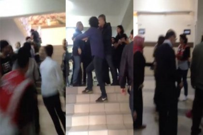Ali Bayramoğlu AKP'liler tarafından saldırıya uğradı