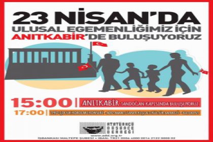 Atatürkçü Düşünce Derneği, 23 Nisan'da Anıtkabir'de