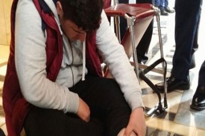 Başbakanın korumalarından Meclis'te 15 Temmuz Gazisi'ne dayak