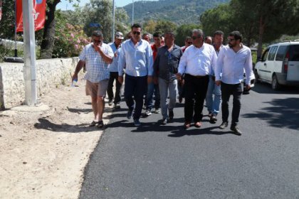 Başkan Kocadon Gündoğan’da incelemelerde bulundu