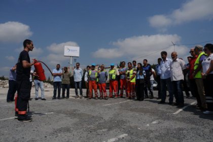 Beylikdüzü Belediyesi ile İstanbul İtfaiyesi’nden yangın tatbikatı