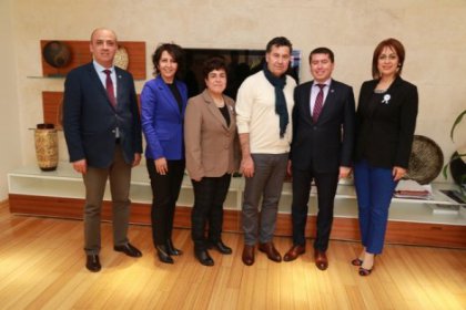 Bodrum Serbest Muhasebeci Mali Müşavirler Odası’ndan Başkan Kocadon’a ziyaret