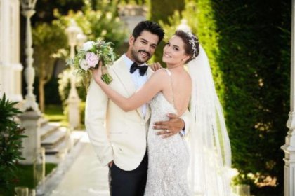 Burak Özçivit ve Fahriye Evcen evlendi