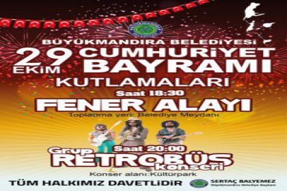 Büyükmandıra Belediyesi 29 Ekim'i coşkuyla kutlamaya hazırlanıyor