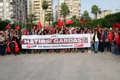 CHP gençliğinden YSK’ya: 'Hayırdır gardaş'