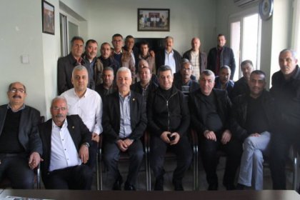 CHP'li İbrahim Özdiş'ten DİSK'e ziyaret