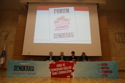 DİSK, KESK, TMMOB, TTB: OHAL değil demokrasi istiyoruz