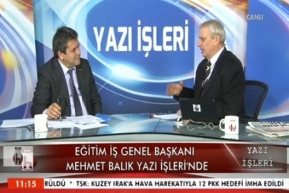 Eğitim İş Genel Başkanı Mehmet Balık Halk Tv'de Can Ataklı'nın konuğu oludu