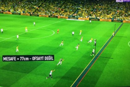 Fenerbahçe - Beşiktaş maçında iptal edilen Negredo'nun golü tartışma yarattı!