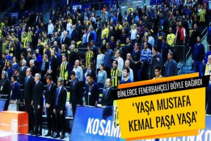 Fenerbahçeli taraftarlar İzmir Marşı söyledi