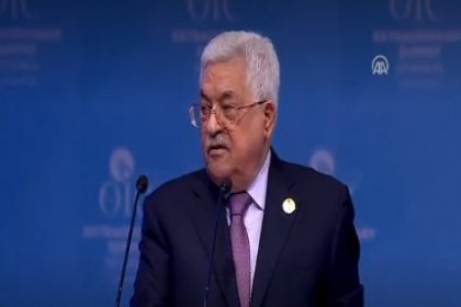 Filistin lideri Mahmut Abbas: ABD'nin gelecekte siyasi barış sürecinde yer almasına asla ve asla izin vermeyeceğiz