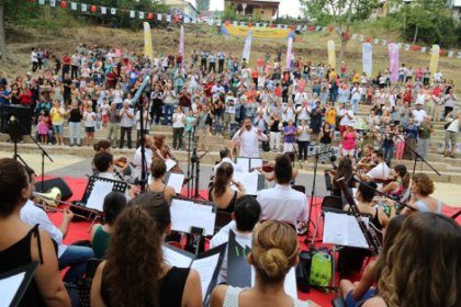 Fındıkpınarı yaylasında klasik müzik sesleri yankılandı