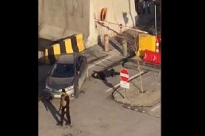 Gaziantep Emniyet Müdürlüğü önünde çatışma